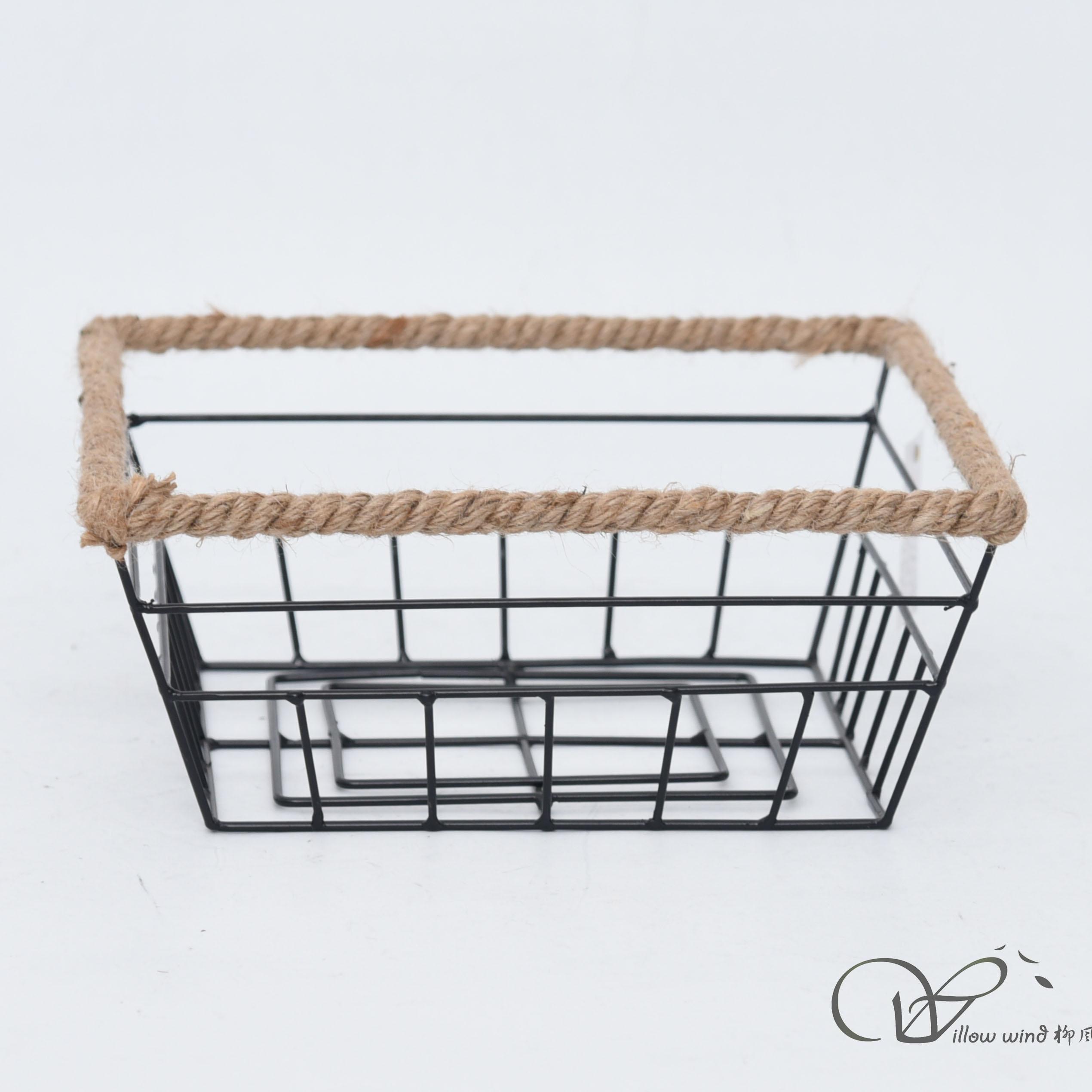 metal basket storage basket wire basket fruit basket table basket