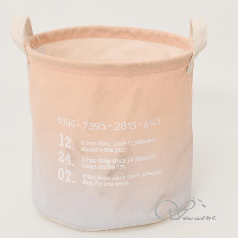 round storage basket table basket home storage folding laundry fabric basket