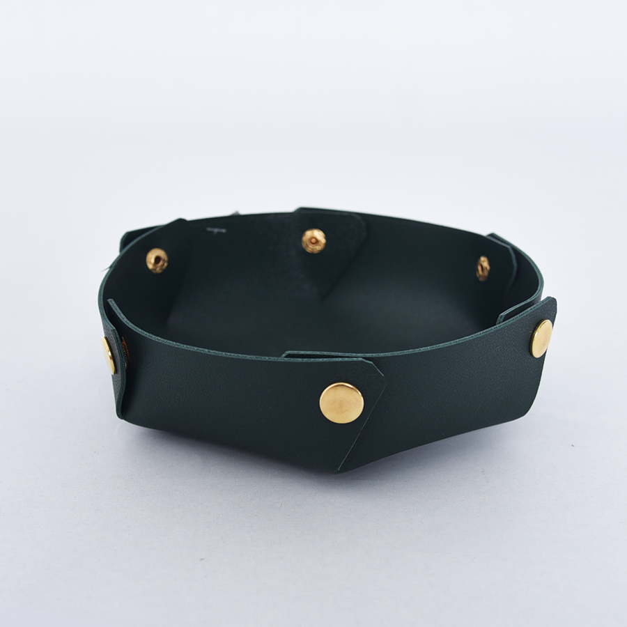 PU foldable storage bin