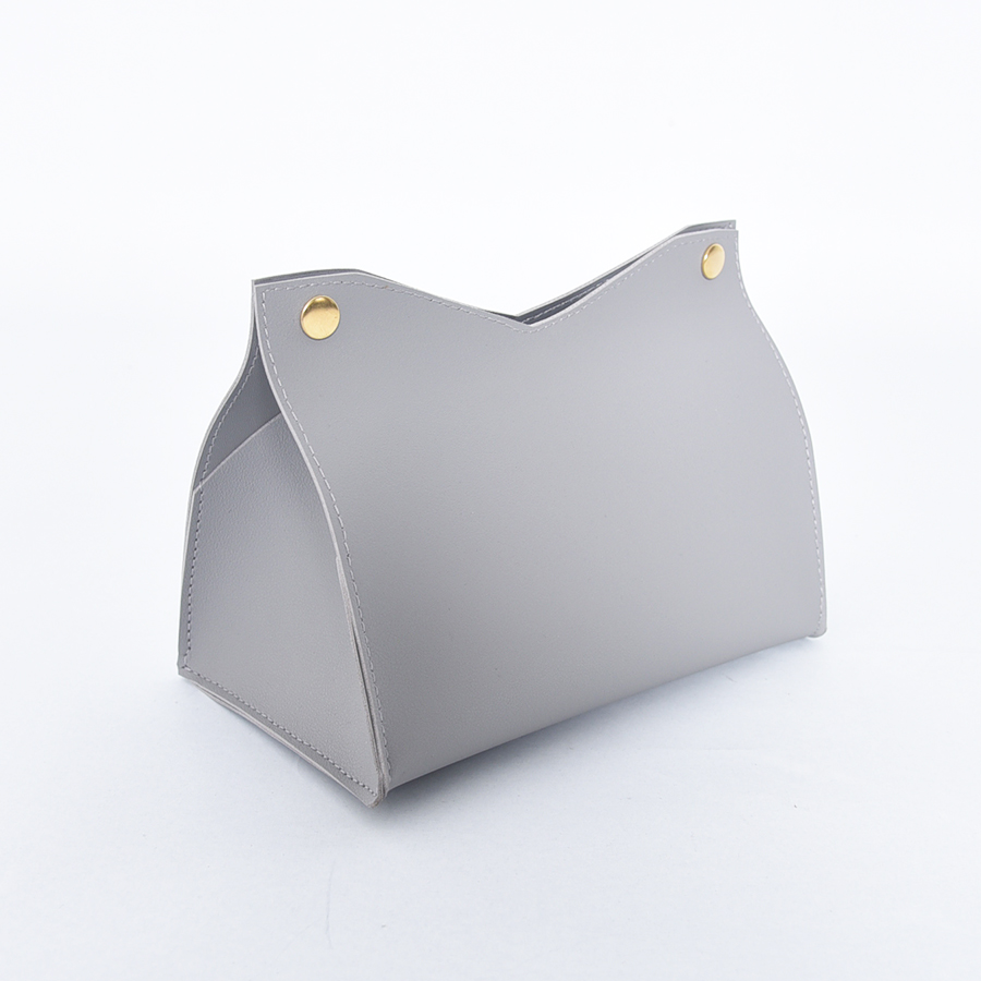 PU foldable tissue box