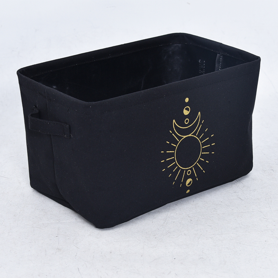 Foldable fabric storage cube