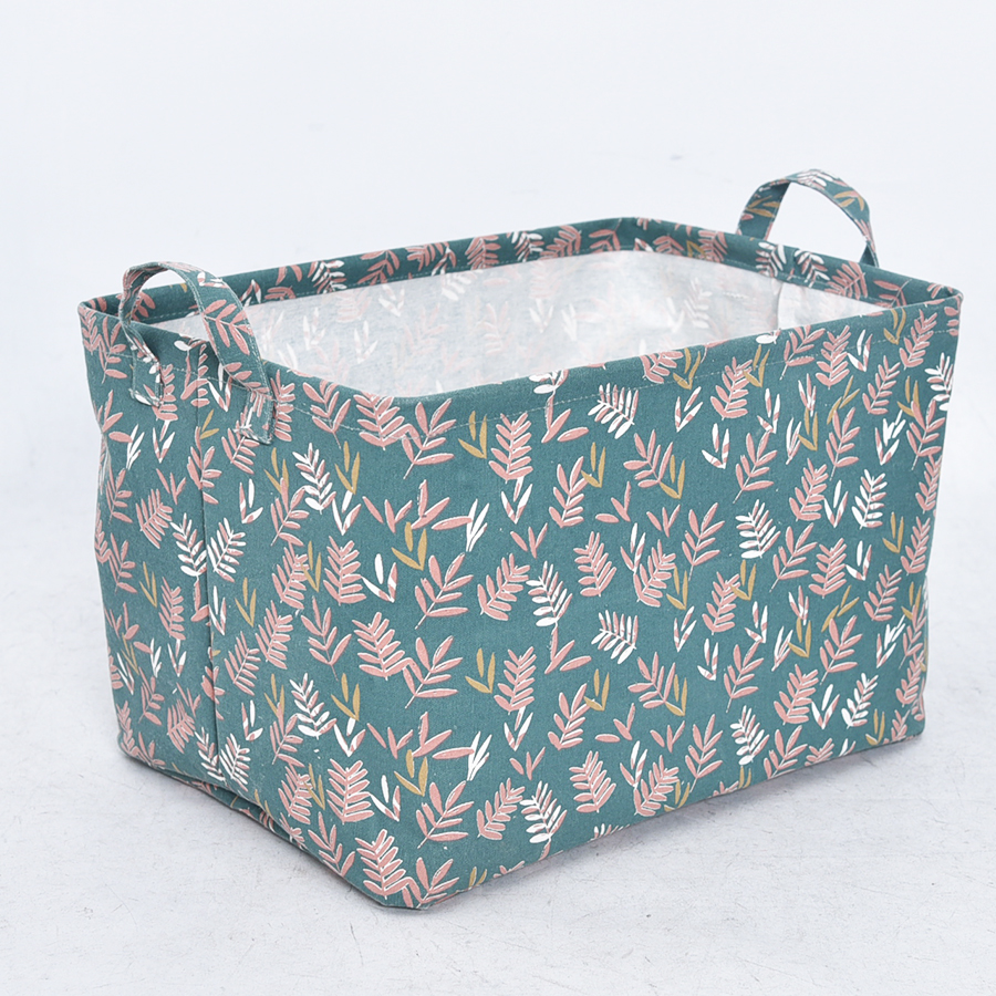 Foldable fabric storage cube