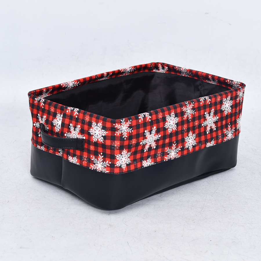 Foldable fabric storage cube