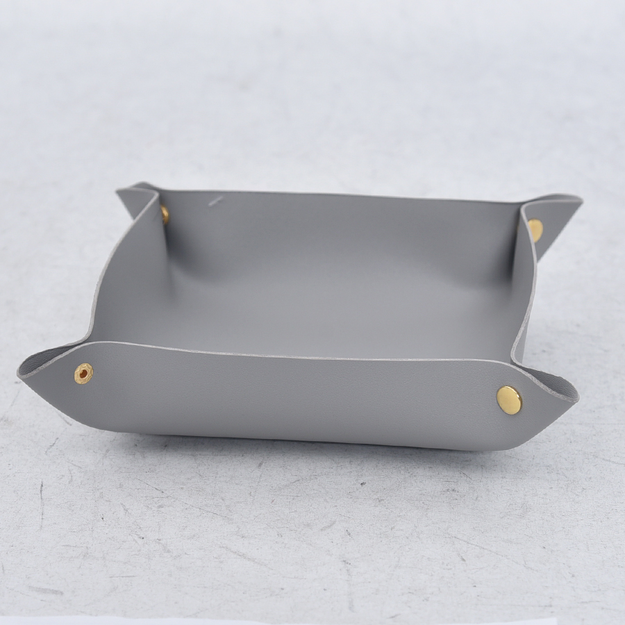 PU foldable storage bin