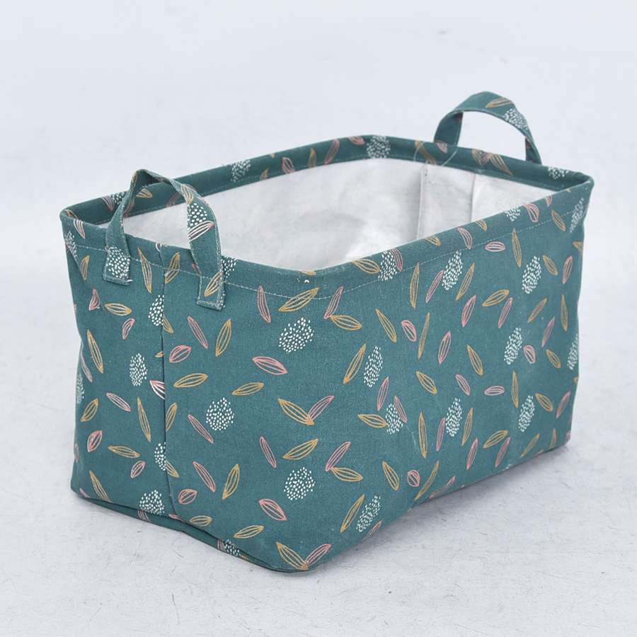 Foldable fabric storage cube